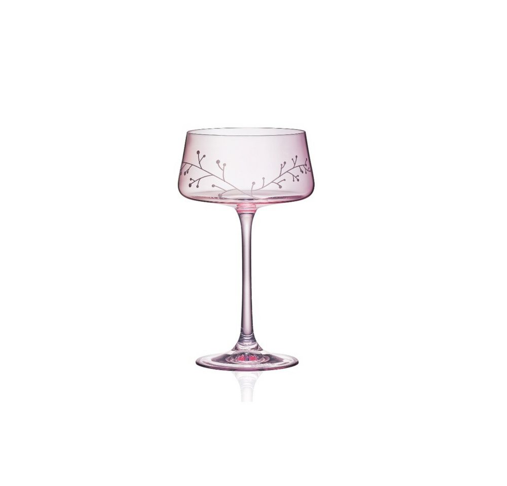 Crystalex Sektglas Sektschale Sektglas Kristallglas Frozen 2 x 220 ml klar, Kristallglas, Kristallglas, Gravur von Crystalex