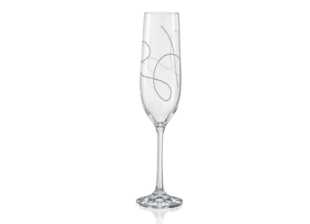 Crystalex Sektglas String Clear 190 ml 2er Set, Kristallglas, pantografie, Kristallglas Crystalex Sektglas String Clear 190 ml 2er Set, Kristallglas, pantografie, Kristallglas von Crystalex