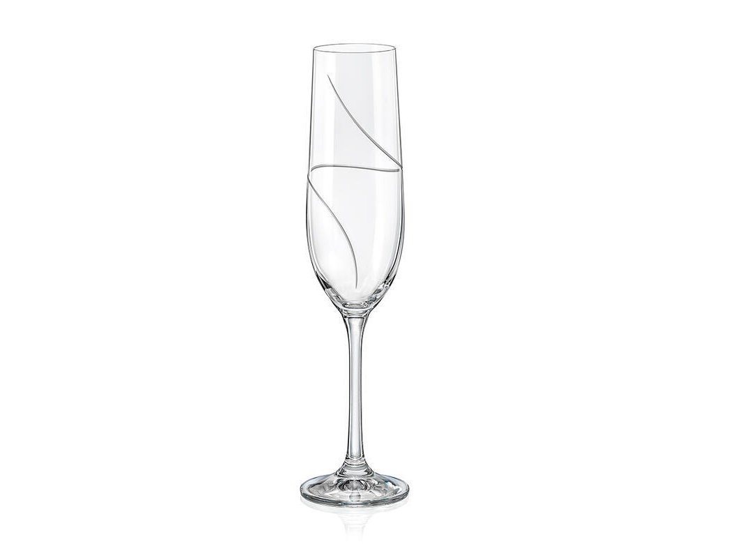 Crystalex Sektglas UP matt geschliffen 190 ml 2er Set, Kristallglas, Kristallglas, matt Schliff Crystalex Sektglas UP matt geschliffen 190 ml 2er Set, Kristallglas, Kristallglas, matt Schliff von Crystalex