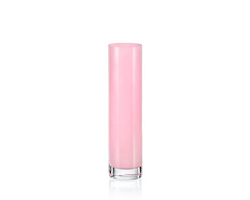 Crystalex Tischvase Spring rose D2013 Kristallvase 240 mm (1 St., 1 Vase), Kristallglas, besprüht von Crystalex
