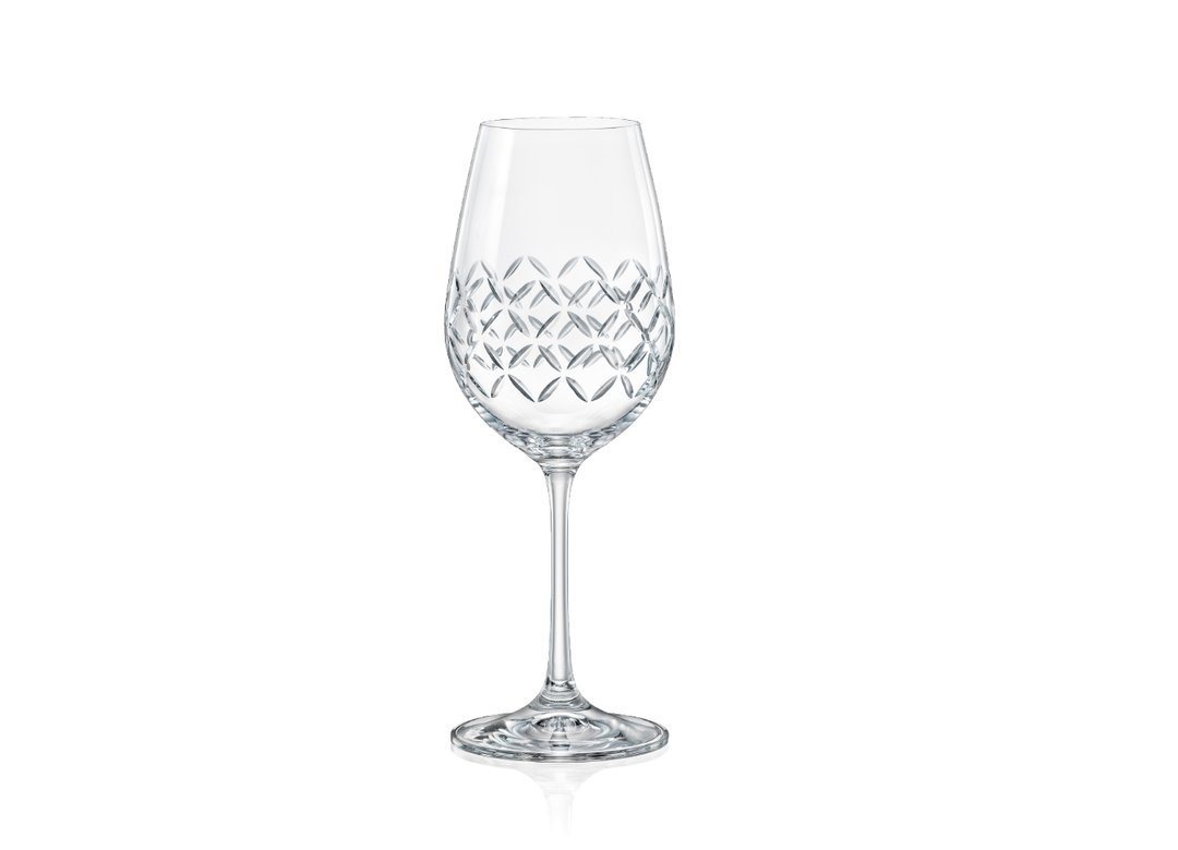Crystalex Weinglas CROSS klar geschliffen Weingläser 350 ml 2er Set, Kristallglas, geschliffen, Kristallglas Crystalex Weinglas CROSS klar geschliffen Weingläser 350 ml 2er Set, Kristallglas, geschliffen, Kristallglas von Crystalex