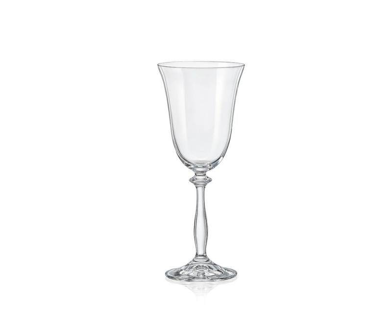 Crystalex Weißweinglas Weingläser Weinglas Angela Kristallglas 185 ml 6er Set Bohemia, Kristallglas, Kristallglas von Crystalex