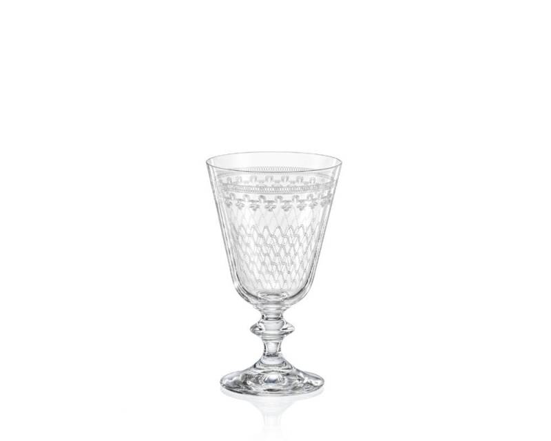 Crystalex Weißweinglas Weißweingläser Bella MADAME KAROLINKA Kristallglas 230 ml 6er Set, Kristallglas, Kristallglas, Bohemia von Crystalex