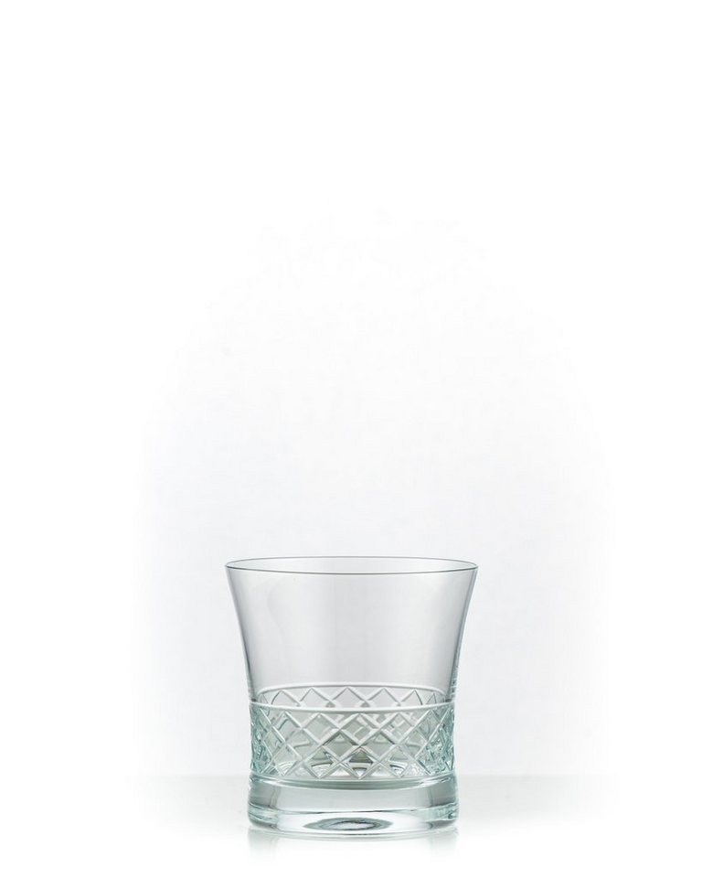Crystalex Whiskyglas Grace klar geschliffen 280 ml 6er Set, Kristallglas, Kristallglas, poliertem Schliff von Crystalex