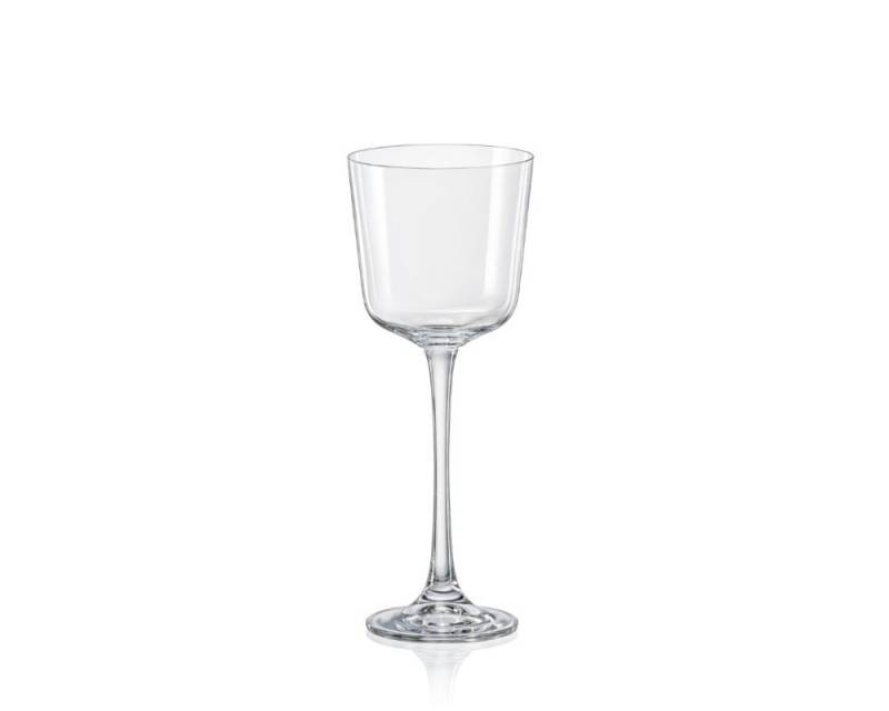 Crystalex Windlicht Windlicht Kerzenhalter Kerzenständer Lucy 220 mm Oder 225 mm (1 St., 1 Stück), Kristallglas, mundgeblasen, Bohemia, Anzahl: 1 von Crystalex