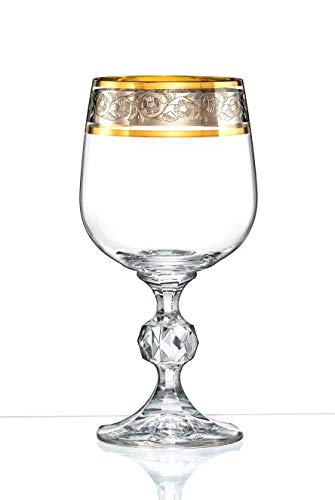 Weingläser Weißweinglas Claudia Exclusive Kristallglas Platin Gold 6er Set 150 ml Weingläser Weißweinglas Claudia Exclusive Kristallglas Platin Gold 6er Set 150 ml von Crystalex