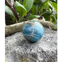 Schöne Blau Onyx Kristall Rock - Seltene Blaue Heilung Kugel Chakra Kristalle Geschenke von CrystalsForYouUK