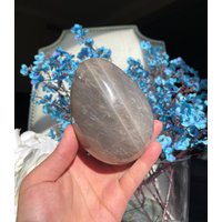 Seltenes Großes Blaues Rosenquarz Ei, Seltenes Vorkommen, Kristall Ei 1, 1Kg von CrystalsbyDG