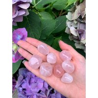 Wunderschöne Rosenquarz Trommelsteine von CrystalsbyLao