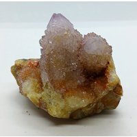 Spirit Quarz Kristall Cluster Natur Funkelnder Seltener Stein Große Probe Dekor von CrystalturtleCo