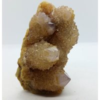 Spirit Quarz Kristall Cluster Natur Funkelnder Seltener Stein Große Probe Dekor von CrystalturtleCo