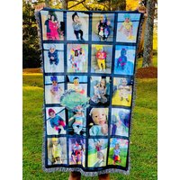Sublimierte Erinnerungsdecke | Gedenkdecke Panel Sublimationsdecke von CsCustomCraftsLLC