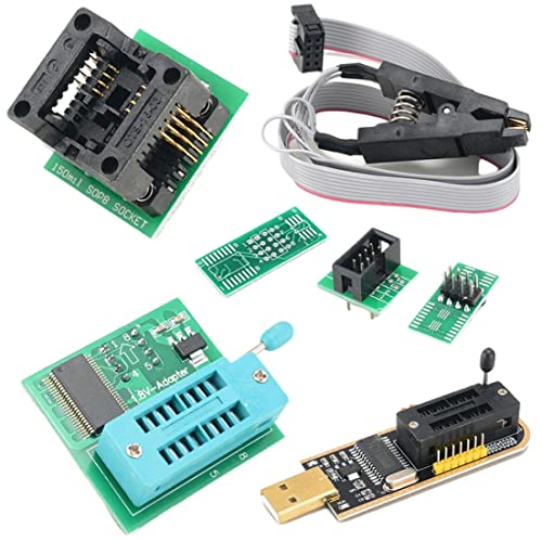 Breaker Finder SOIC8 SOP8 Test Clip -Adapter EEPROM BIOS -Modul -Kit -Programmierer für 24 25 Flash -Serie Breaker Finder SOIC8 SOP8 Test Clip -Adapter EEPROM BIOS -Modul -Kit -Programmierer für 24 25 Flash -Serie von Csafyrt