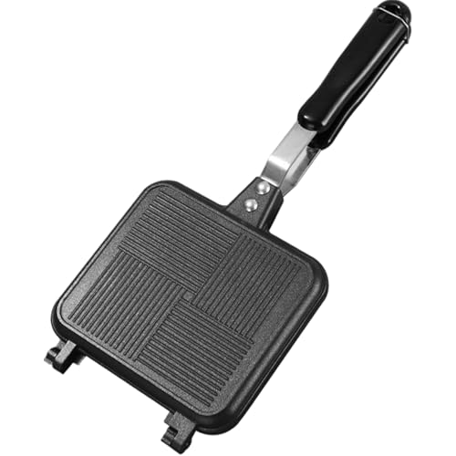 Camping Toastie Maker, doppelt bis hin zu hitzebeständige Griffe für hitzebeständige Griffe für das Camping im Freien im Freien von Csafyrt