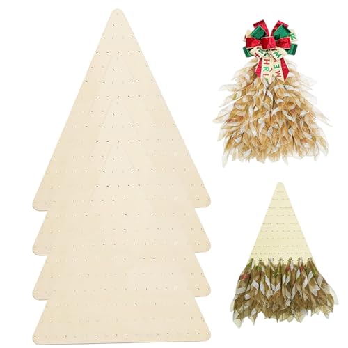 Csafyrt 4pcs Kranzbretter mit Löchern 14x16 unvollendetes Holz Dreieck Kranzrahmen Dekorative DIY Hängende Florale Reifen für Weihnachten, Zuhause, Tür und Wanddekoration Csafyrt 4pcs Kranzbretter mit Löchern 14x16 unvollendetes Holz Dreieck Kranzrahmen Dekorative DIY Hängende Florale Reifen für Weihnachten, Zuhause, Tür und Wanddekoration von Csafyrt