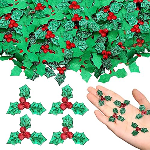 Csafyrt Holly Beeren für Handwerk 100pcs 1.4in realistische aritifische Stechpalme Beeren DIY Dekorative Weihnachten für Kisten, Kartenherstellung und mehr Grün Csafyrt Holly Beeren für Handwerk 100pcs 1.4in realistische aritifische Stechpalme Beeren DIY Dekorative Weihnachten für Kisten, Kartenherstellung und mehr Grün von Csafyrt