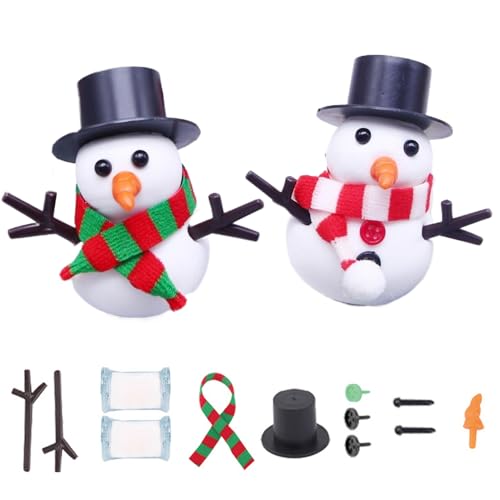 Csafyrt Snowman Kit, DIY -Weihnachtskunsthandwerk für Kinder umfasst schwarze Top -Hüte, Schal, Nähknöpfe, Nasenknöpfe Schneemann Hände, für Winter Holiday Party Decor Csafyrt Snowman Kit, DIY -Weihnachtskunsthandwerk für Kinder umfasst schwarze Top -Hüte, Schal, Nähknöpfe, Nasenknöpfe Schneemann Hände, für Winter Holiday Party Decor von Csafyrt