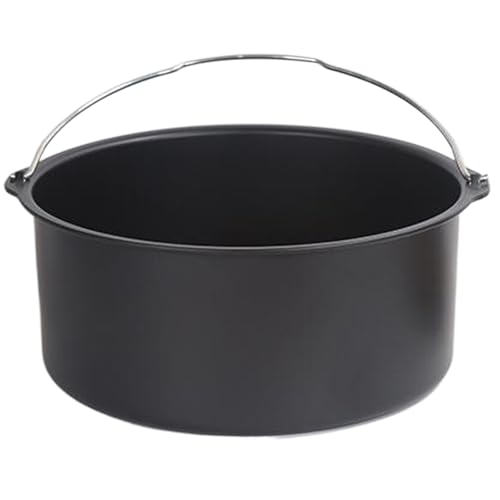 Luftbratenkuchenpfanne Nicht-Stick-Rundluft-Fritteuse-Backpfanne mit Griff hitzebeständige Multi-Gebrauchs-Kuchenformen zum Luftbratenkuchenpfanne Nicht-Stick-Rundluft-Fritteuse-Backpfanne mit Griff hitzebeständige Multi-Gebrauchs-Kuchenformen zum von Csafyrt