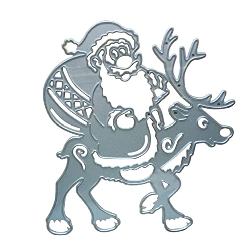 Weihnachten Schneiden stirbt Santa Claus Elch Metall Stanze DIY -Präge -Schablone für Scrapbooking Weihnachten Schneiden stirbt Santa Claus Elch Metall Stanze DIY -Präge -Schablone für Scrapbooking von Csafyrt