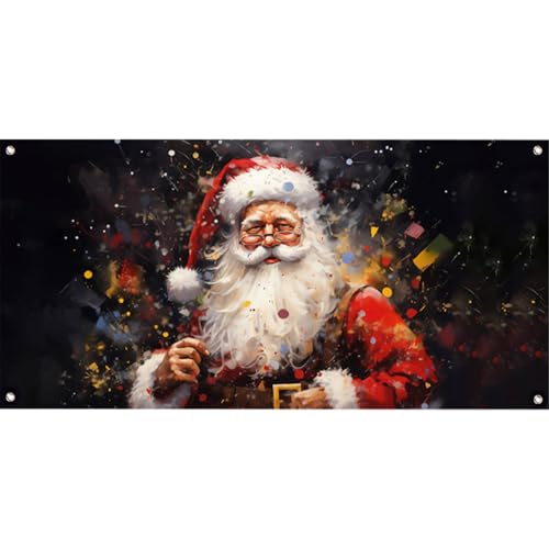 Weihnachtsgarage -Tür -Tür Banner 16x7ft Santa Garagentor -Türabdeckung mit langem Seil waschbar und wiederverwendbares Weihnachtsabdeckung für den Haus im Freien im Innenhause Freien in der Wohnu Weihnachtsgarage -Tür -Tür Banner 16x7ft Santa Garagentor -Türabdeckung mit langem Seil waschbar und wiederverwendbares Weihnachtsabdeckung für den Haus im Freien im Innenhause Freien in der Wohnu von Csafyrt