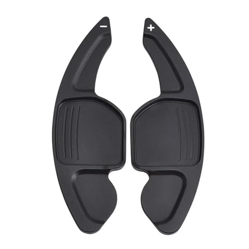 Csikoi 2 Stück Auto Aluminiumlegierung Schaltknäufe, für Audi R8 2012-2014 Lenkrad Schaltwippen Verlängerung Shifter Extensions ersetzen Zubehör,B von Csikoi