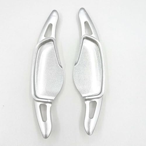 Csikoi 2 Stück Auto Aluminiumlegierung Schaltknäufe, für BMW X5M 2020-2022 Lenkrad Schaltwippen Verlängerung Shifter Extensions ersetzen Zubehör,B von Csikoi