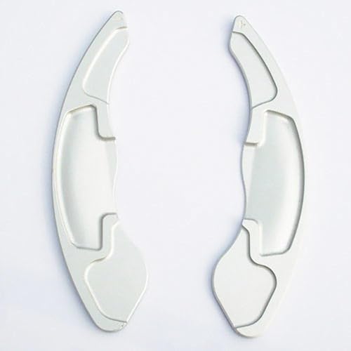 Csikoi 2 Stück Auto Aluminiumlegierung Schaltknäufe, für Breeze Lenkrad Schaltwippen Verlängerung Shifter Extensions ersetzen Zubehör,C von Csikoi