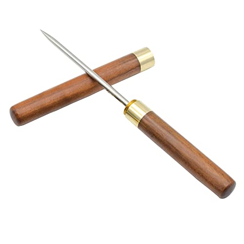 Csirnto Edelstahl Eispickel Vorstecher Unisex Eispickel Ice Pick Ahle Punch Küche Punch Crusher mit Abdeckung Eispickel Werkzeug zum Trennen der Eiswürfel Bar Gadgets für Küche Bar von Csirnto