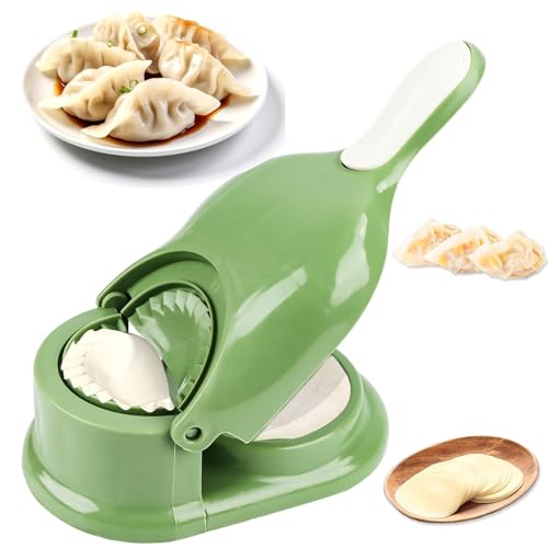Dumpling Maker, Pelmeni maker, 2 in 1 Teigtaschenformer, Gyoza Maker,Maultaschen Former, DIY Knödel Skin Maker für Dumpling, Ravioli, Machen Dumpling Maker, Pelmeni maker, 2 in 1 Teigtaschenformer, Gyoza Maker,Maultaschen Former, DIY Knödel Skin Maker für Dumpling, Ravioli, Machen von Csirnto