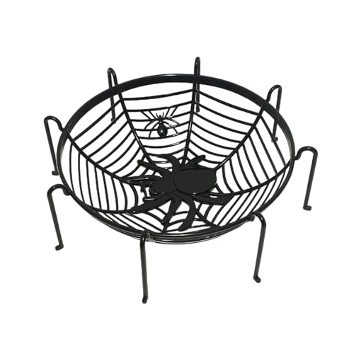 Csnbfiop Gruselige Spinnennetz Korbschalen Halloween Obsthalter In Spinnennetzform Für Büro Und Zuhause Obsthalter In Spinnennetzform Körbe von Csnbfiop