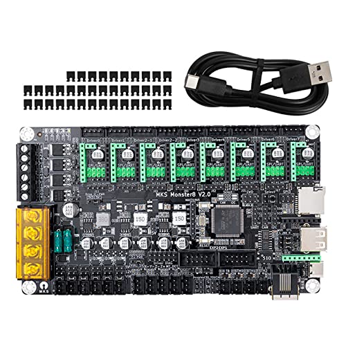 Csnbfiop Monster8 32Bit Steuerplatine 3D Drucker Teil Steuerplatine Controller Widerstand + Schottky Diode Protect Steuerplatine Csnbfiop Monster8 32Bit Steuerplatine 3D Drucker Teil Steuerplatine Controller Widerstand + Schottky Diode Protect Steuerplatine von Csnbfiop