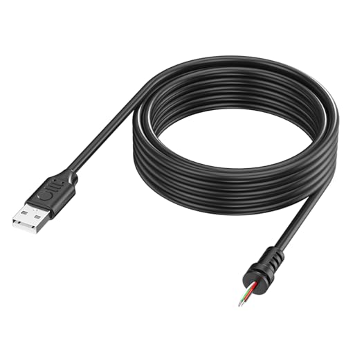 Csnbfiop USB 2.0 Männlicher Stecker 4Pin Bare Draht Pigtail Open End Stromkabel Für USB Geräte Installiert Ersatzwartung Stromversorgung Csnbfiop USB 2.0 Männlicher Stecker 4Pin Bare Draht Pigtail Open End Stromkabel Für USB Geräte Installiert Ersatzwartung Stromversorgung von Csnbfiop