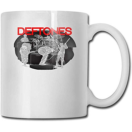 Cups Deftones Lustige Kaffeetasse Tee Cup Geschenk für Fans Ehemann Frau Freundin Weiß von Csoos