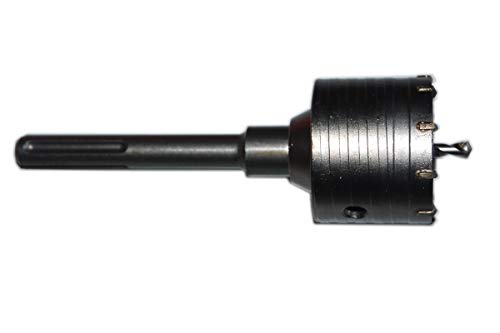 SDS MAX Schlagbohrkrone DM 40-160 mm Bohrkrone mit 160mm Verlängerung für SDS MAX Bohrhammer (SDS MAX DM = 100 mm) von Ct&t Industrie