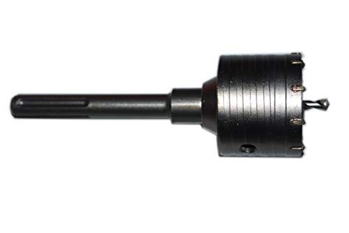 SDS MAX Schlagbohrkrone DM 40-160 mm Mit 160mm Verlängerung für Bohrhammer (DM = 115 mm) von Ct&t Industrie