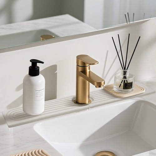 Wasserhahnmatte für Küchenspüle, 61 cm lang, Kieselgur, schnell trocknend, Steinschale, Küchenspüle, Spritzschutz für Badezimmer, Theke, super saugfähig Wasserhahnmatte für Küchenspüle, 61 cm lang, Kieselgur, schnell trocknend, Steinschale, Küchenspüle, Spritzschutz für Badezimmer, Theke, super saugfähig von Ctarlitu