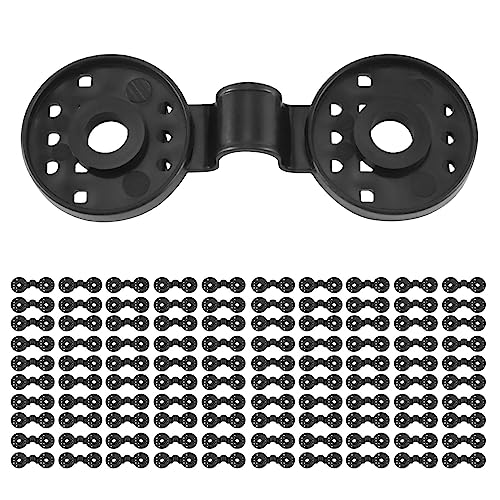 Ctwezoikmt 100PCS Clips Net Hooks Fixing Clips Shade Cloth Plastic Clips Fix Clamp Grommet Installation Black von Ctwezoikmt