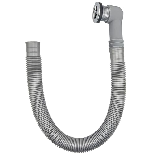 Ctyjia 1 Stück Waschbecken Überlauf, Durchmesser 36 mm Runde Schnittstelle, Keramik und Marmorspülen Überlaufkopf mit Überlaufrohren, für Lochdurchmesser von 30-32 mm von Ctyjia