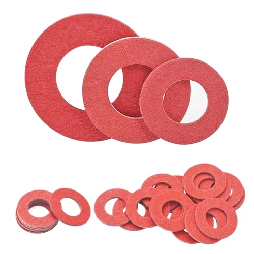 Ctyjia 100 Stück Unterlegscheiben M3x6x1mm Fiber Dichtungen, Flache Unterlegscheiben Fiber Washer, O-Ringe Unterlegscheiben Ctyjia 100 Stück Unterlegscheiben M3x6x1mm Fiber Dichtungen, Flache Unterlegscheiben Fiber Washer, O-Ringe Unterlegscheiben von Ctyjia