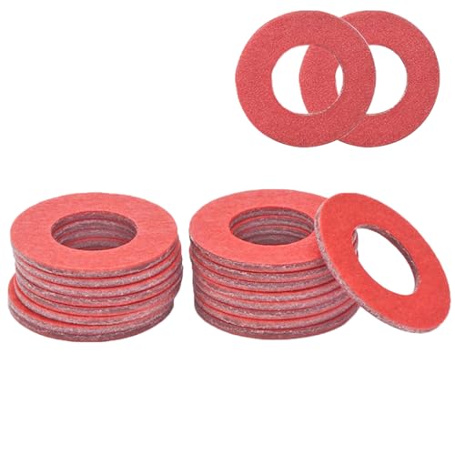 Ctyjia 100 Stück Unterlegscheiben M5x10x1mm Fiber Dichtungen, Flache Unterlegscheiben Fiber Washer, O-Ringe Unterlegscheiben Ctyjia 100 Stück Unterlegscheiben M5x10x1mm Fiber Dichtungen, Flache Unterlegscheiben Fiber Washer, O-Ringe Unterlegscheiben von Ctyjia
