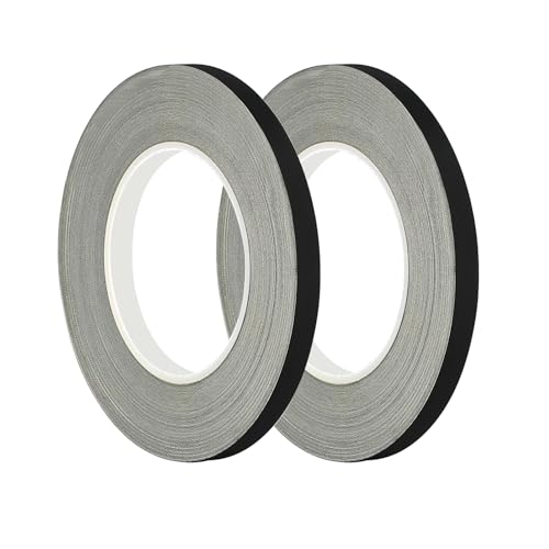 Ctyjia 2 Rollen Isolierband, 5mm x 30m Kabelbaum Klebeband, Selbstklebendes Isolierband zum Schutz und Bündeln von Kabeln, Schwarz Ctyjia 2 Rollen Isolierband, 5mm x 30m Kabelbaum Klebeband, Selbstklebendes Isolierband zum Schutz und Bündeln von Kabeln, Schwarz von Ctyjia
