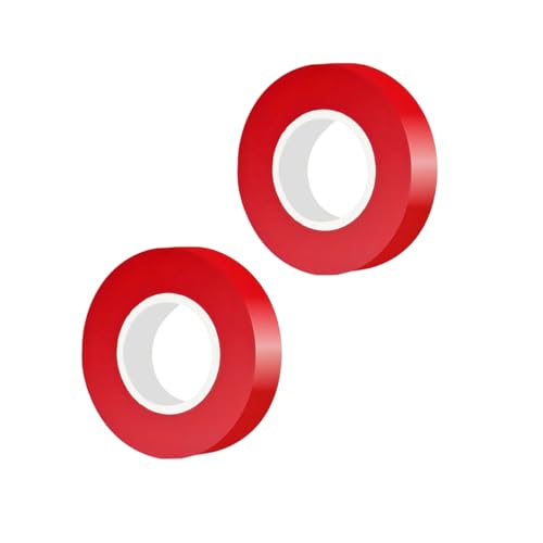 Ctyjia 2 Rollen PVC Klebeband, Wasserdicht Selbstklebendes Isolierband, Elektriker Klebeband für Isolieren, Reparieren, 18mm x 20m Rot Isolierband Ctyjia 2 Rollen PVC Klebeband, Wasserdicht Selbstklebendes Isolierband, Elektriker Klebeband für Isolieren, Reparieren, 18mm x 20m Rot Isolierband von Ctyjia