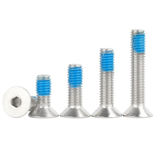 Ctyjia 20 Stk 304 Edelstahl Dosierschrauben, M4x16mm Klein Innensechskant Senkschrauben DIN 7991, Anti-Sturz Anti-Rutsch Maschine Fastener Senkkopfschrauben Ctyjia 20 Stk 304 Edelstahl Dosierschrauben, M4x16mm Klein Innensechskant Senkschrauben DIN 7991, Anti-Sturz Anti-Rutsch Maschine Fastener Senkkopfschrauben von Ctyjia