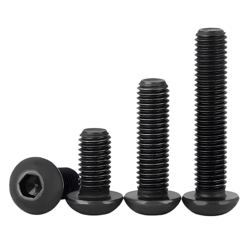 Ctyjia 20 Stück Maschinenschrauben, M3x14mm Linsenkopfschraube mit Innensechskant Gewindeschrauben, Innensechskant Rundkopfschrauben Ctyjia 20 Stück Maschinenschrauben, M3x14mm Linsenkopfschraube mit Innensechskant Gewindeschrauben, Innensechskant Rundkopfschrauben von Ctyjia