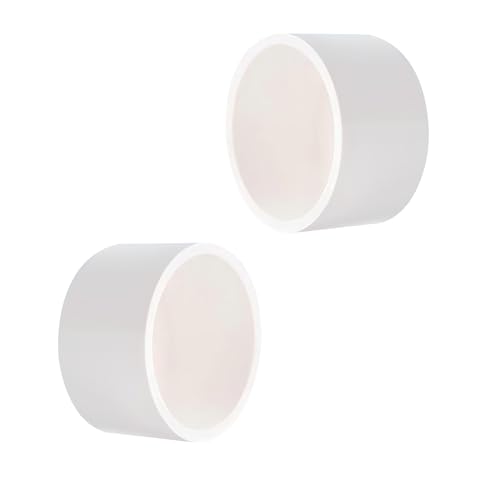 Ctyjia 4 Stück PVC Rohrkappen 20mm, Verschlußstopfen Abwasserrohr Endkappe, Abflussrohrkappen, Kunststoffstopfen Ctyjia 4 Stück PVC Rohrkappen 20mm, Verschlußstopfen Abwasserrohr Endkappe, Abflussrohrkappen, Kunststoffstopfen von Ctyjia