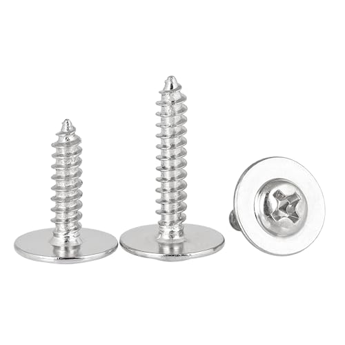 Ctyjia 25 Stück Holzschraube, M3 x 6 x 10 mm Selbstschneidende Schrauben, Edelstahl Linsenkopfschrauben mit Kreuzkopf für Kunststoff, Holz Ctyjia 25 Stück Holzschraube, M3 x 6 x 10 mm Selbstschneidende Schrauben, Edelstahl Linsenkopfschrauben mit Kreuzkopf für Kunststoff, Holz von Ctyjia