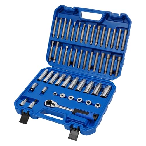 50 Stück Stoßdämpfer Werkzeug Satz Federbein shock absorber tool mit Ratsche Domlager Werkzeug Zum Entfernen der Stoßdämpfer-Federbeinmutter 50 Stück Stoßdämpfer Werkzeug Satz Federbein shock absorber tool mit Ratsche Domlager Werkzeug Zum Entfernen der Stoßdämpfer-Federbeinmutter von CuCummoo