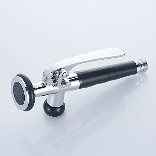 G 1/2 Wassersparender Duschkopf Küchenbrause Handbrause Ersatz Gastrobrause Geschirrbrause Ersatzbrause Spray Küchenbrause Spülbrause Pendelbrause Armatur Schwarz von CuCummoo