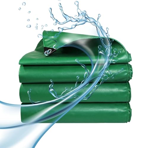 Plane, strapazierfähig, wasserdicht, wasserdichte Poly-Planen mit Metallösen, 16 Mil Dicke PVC-Planenabdeckung for den Einsatz im Außenbereich, Terrasse, Garten, reißfeste Kunststoffplanen(9x30 Feet) Plane, strapazierfähig, wasserdicht, wasserdichte Poly-Planen mit Metallösen, 16 Mil Dicke PVC-Planenabdeckung for den Einsatz im Außenbereich, Terrasse, Garten, reißfeste Kunststoffplanen(9x30 Feet) von CuKLARYi