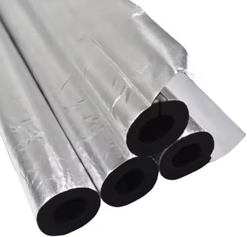 Selbstklebende Schaumstoff-Rohrisolierung,Wasserrohr-Isolierabdeckung for den Außenbereich,10/20/30 mm dicke Aluminiumfolien-Rohrabdeckungen for Winterbewässerungssprinkler(ID108MMXT30MMXL0.95M) von CuKLARYi